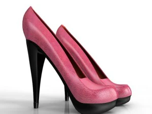 women shoes 3D Model