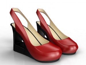 women shoes 3 3D Model