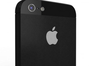 smartphone 5 black 3D 模型