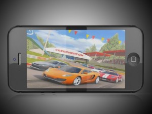 smartphone 5 black 3D 模型