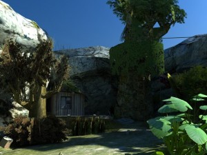 game ready environment scene 3D-Modell