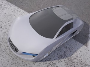 concept car audi rsq 3D Модель