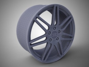 audi wheel 3D Модель