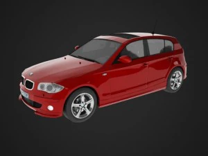 車02 3Dモデル