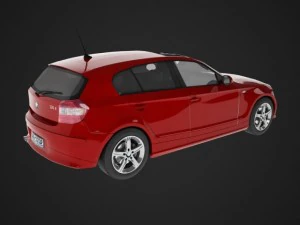 車02 3Dモデル