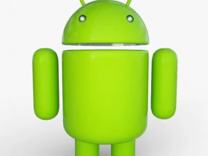 mascote andr&oacute;ide Modelo 3D