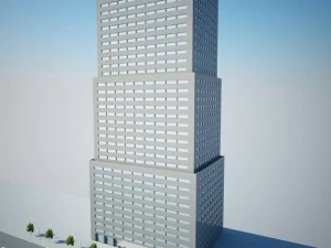 लो पॉली बिल्डिंग 3D मॉडल