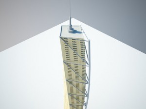 low poly building 3D 模型