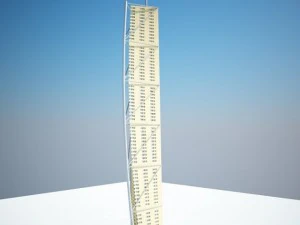 low poly building 3D Model