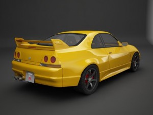nissan gtr r33 3D मॉडल