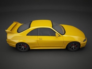 nissan gtr r33 3D मॉडल