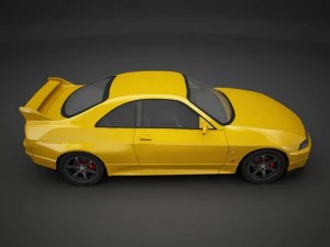 nissan gtr r33 3D Model