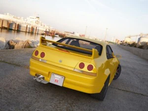nissan gtr r33 3D Model