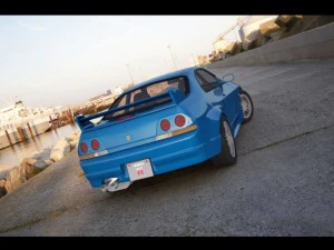 nissan gtr r33 Modelo 3D