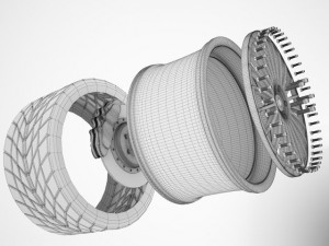 hamann wheel 3D Модель