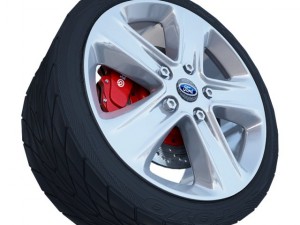 car sport wheel 3D Model
