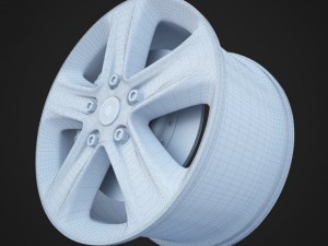 car sport wheel 3D Model