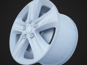 car sport wheel 3D Model