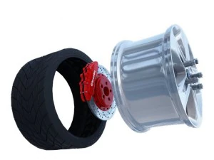 car sport wheel 3D Model
