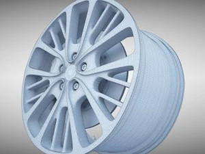 bugatti veyron wheel 3D Model