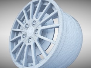 porsche panamera wheel Modelo 3D