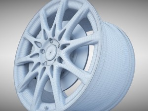 lexus f sport wheel 3D Model