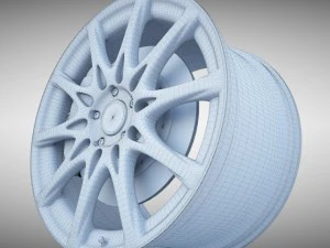 lexus f sport wheel 3D Model
