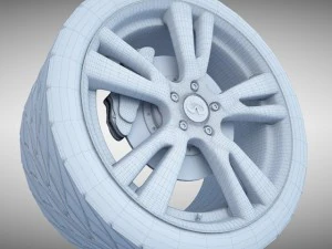 roda infinita Modelo 3D