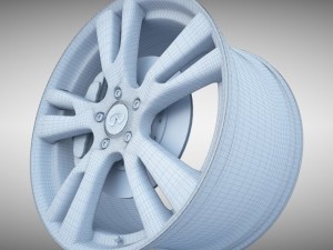 infiniti wheel Modelo 3D