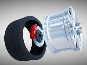infiniti wheel Modelo 3D
