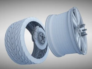 roda infinita Modelo 3D