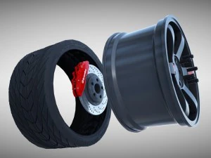 volante volk Modelo 3D