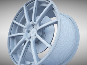 axis sport wheel 3D Model