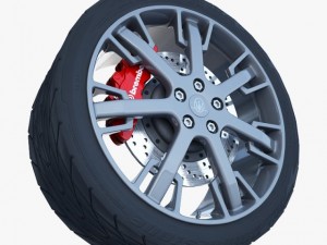 maserati granturismo s wheel Modelo 3D