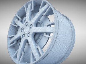 maserati granturismo s wheel Modelo 3D