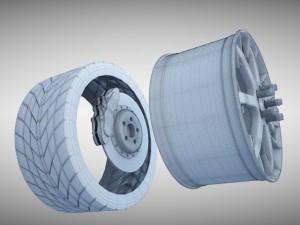 maserati granturismo s wheel Modelo 3D