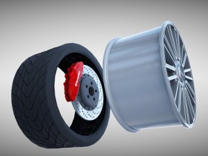 mansory wheel Modelo 3D