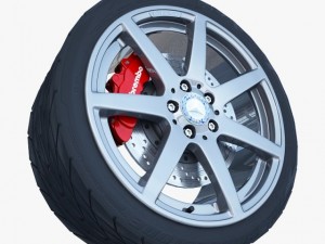 amg wheel 3D Модель