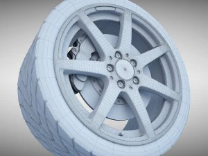 amg wheel 3D Model