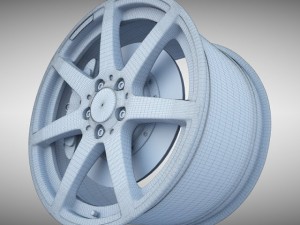 amg wheel 3D Модель