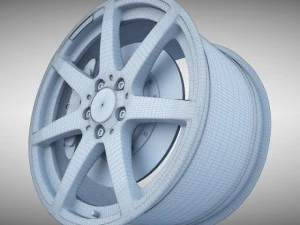 amg wheel 3D Model