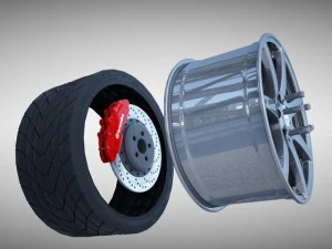 amg wheel 3D Model