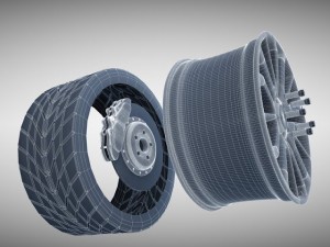 range rover sport wheel 3D मॉडल