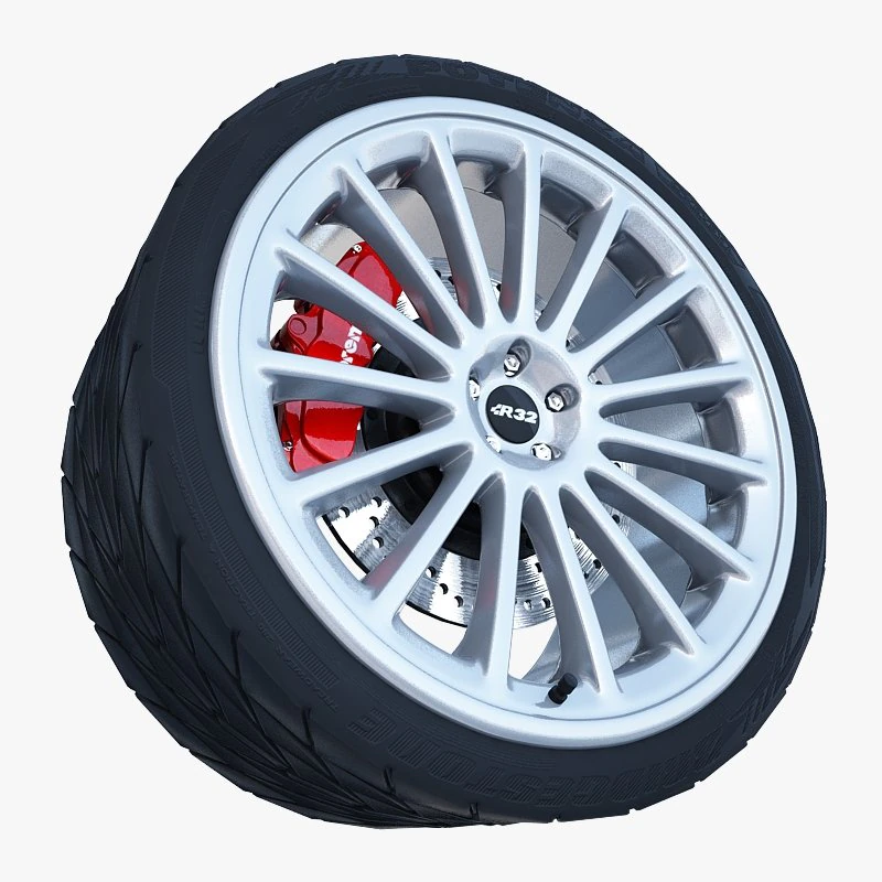 r32 wheel 3D Model .c4d .max .obj .3ds .fbx .stl .blend 