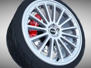 r32 wheel 3D Model