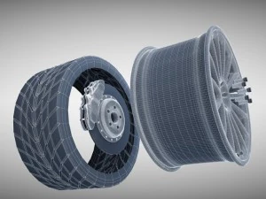 r32 wheel 3D Model