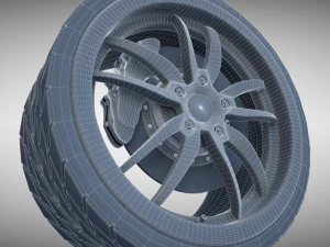 fsport wheel 3D Model