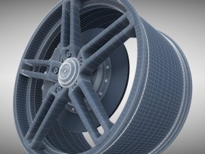 enkei razr wheel 3D Model