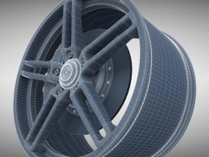 enkei razr wheel 3D Model
