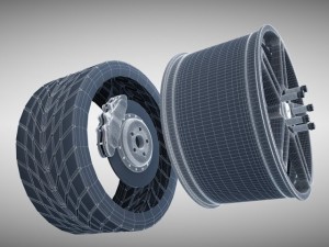 enkei razr wheel 3D Model
